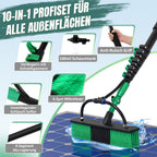 Cosmo Go Teleskop Waschbürste mit Teleskopstiel 3.6m/4.8m
