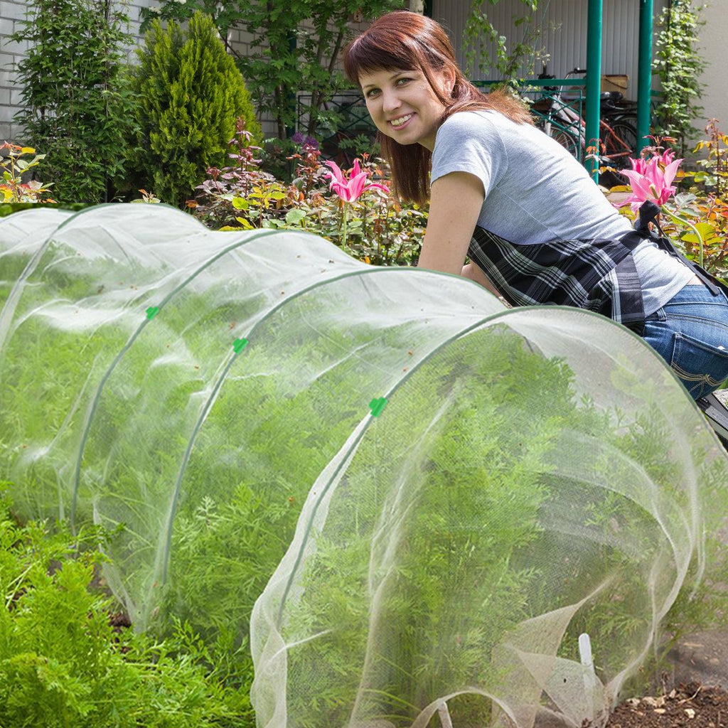 Cosmo Go Garteninsektennetz Pflanzenschutznetz 3x9m/3x10m