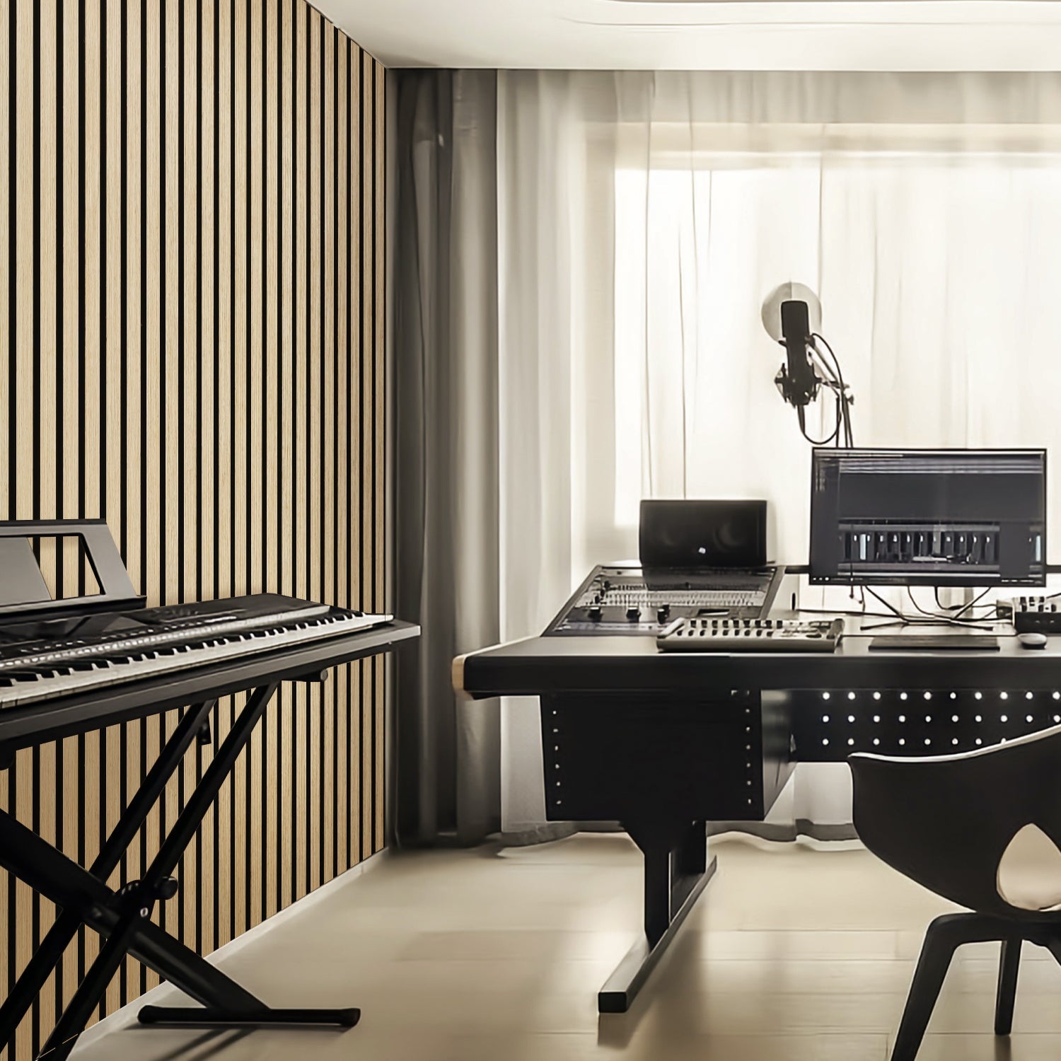 Cosmo Go Akustikpaneele Holz Wandpaneele 120x60cm