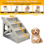Cosmo Go Hundetreppe Hunderampe Klappbare Maximale Belastung 75kg