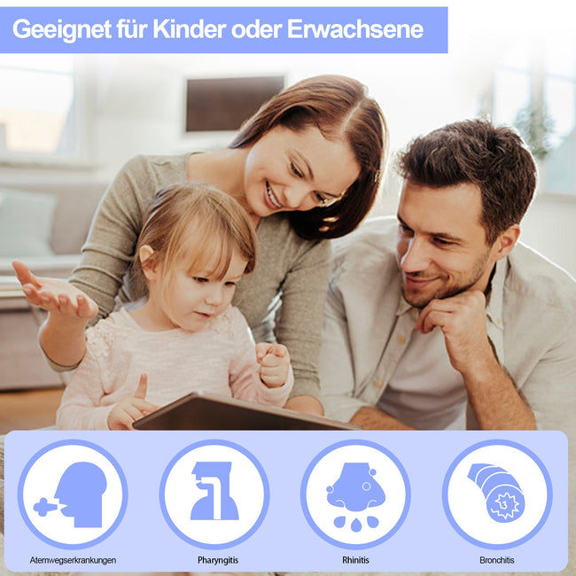 Cosmo Go Inhalator Vernebler Inhaliergerät für Erwachsene Kinder Main Image