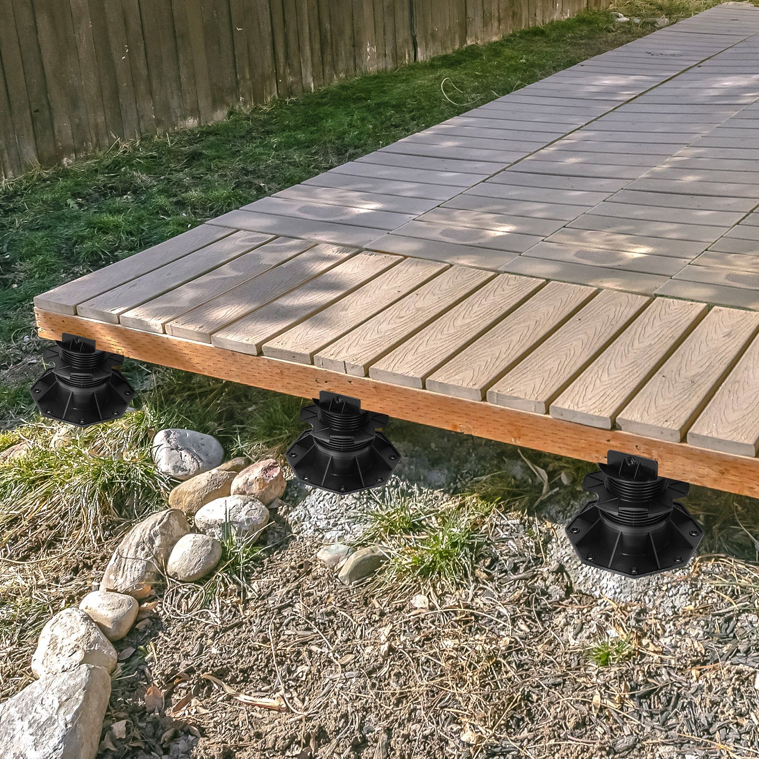 Cosmo Go Stelzlager Höhenverstellbar Terrassenlager 10 Stück