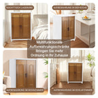 Cosmo Go Aufbewahrungsbox mit Türen & Rädern