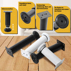 Cosmo Go 4er Set Möbelfüße Höhenverstellbar 12-18cm/18-30cm