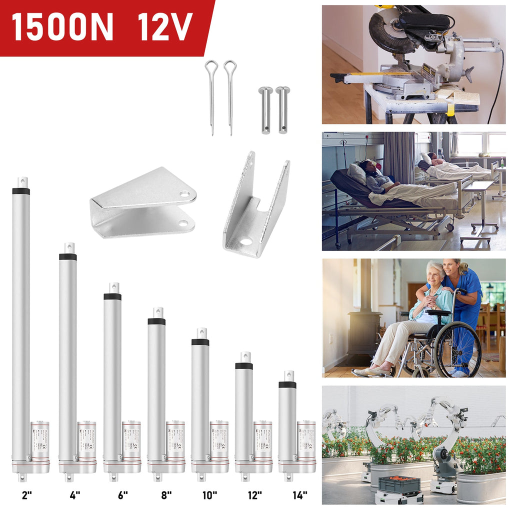 Cosmo Go 1500N Linear Actuator Linearmotor Elektrozylinder 50-400mm