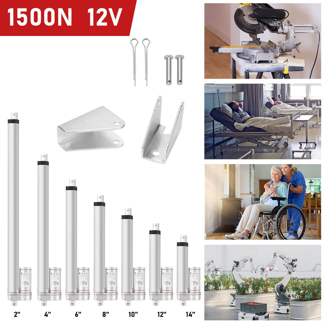 Cosmo Go 1500N Linear Actuator Linearmotor Elektrozylinder 50-400mm Hover Image