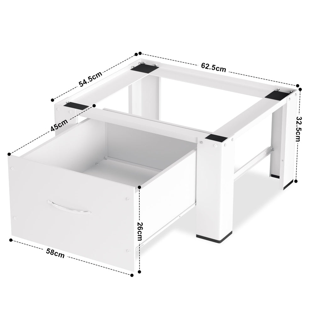 Cosmo Go Waschmaschinen Untergestell mit Schublade