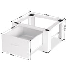 Cosmo Go Waschmaschinen Untergestell mit Schublade