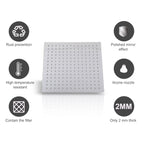 Cosmo Go  Regendusche Duschkopf Edelstahl 304