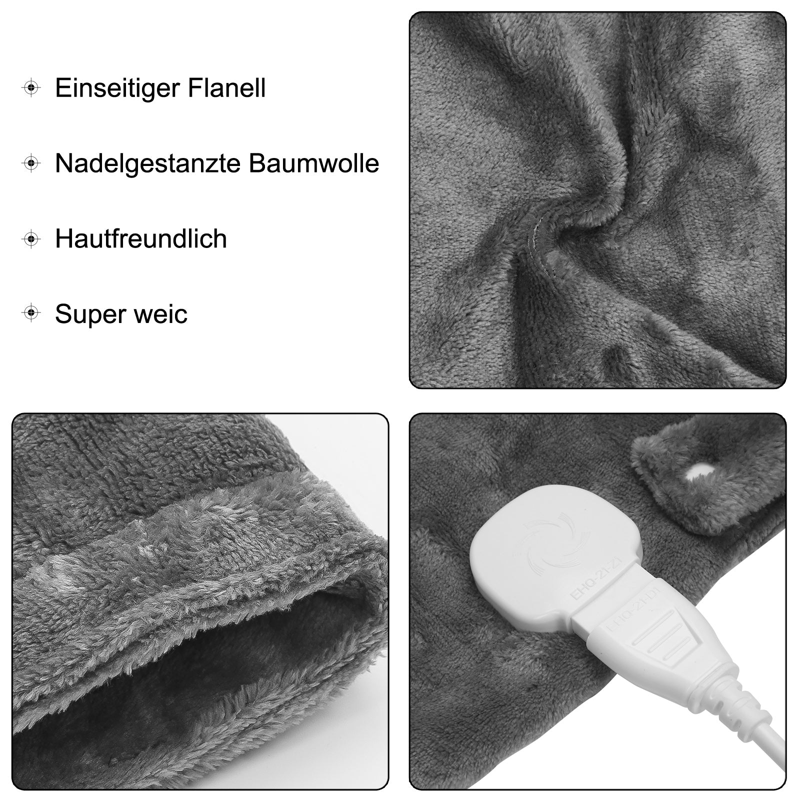Cosmo Go Heizkissen Rücken Schulter Nacken mit 6 einstellbaren
