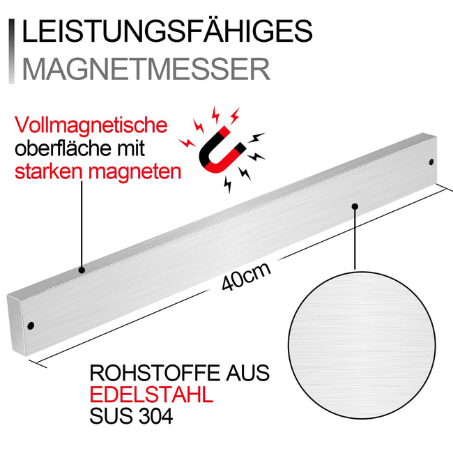 Cosmo Go Messerhalter Edelstahl Magnetische 40CM Main Image