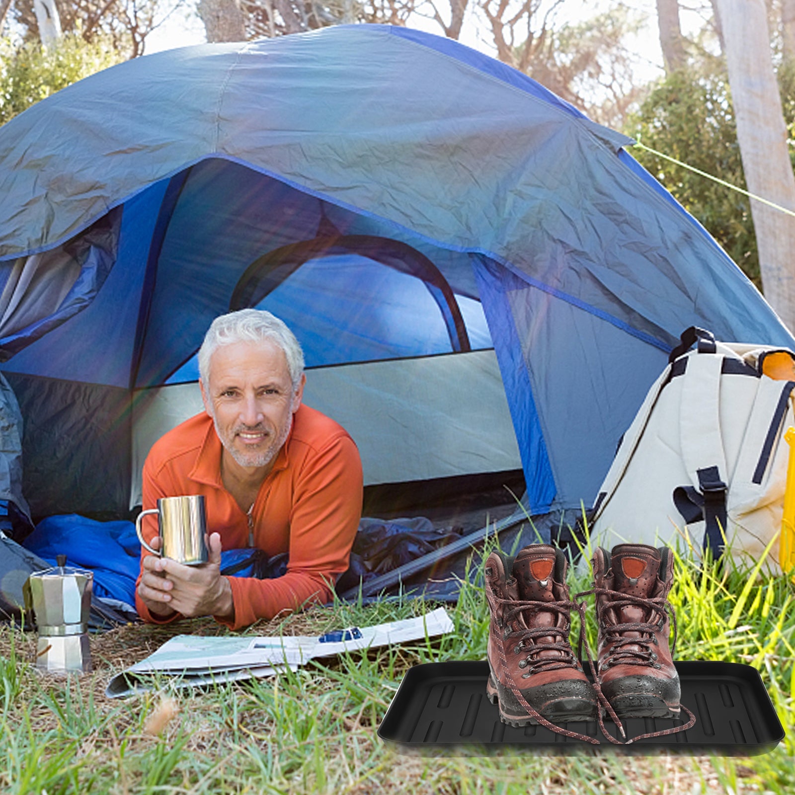 Cosmo Go Schuhabtropfschale Schuhmatte Ablage 2x