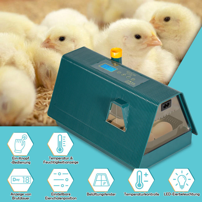Cosmo Go Brutmaschine Inkubator automatik fur 10 Hühnereier Main Image