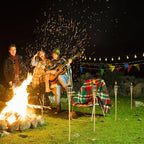 Cosmo Go 12er Set Gartenfackeln mit Docht