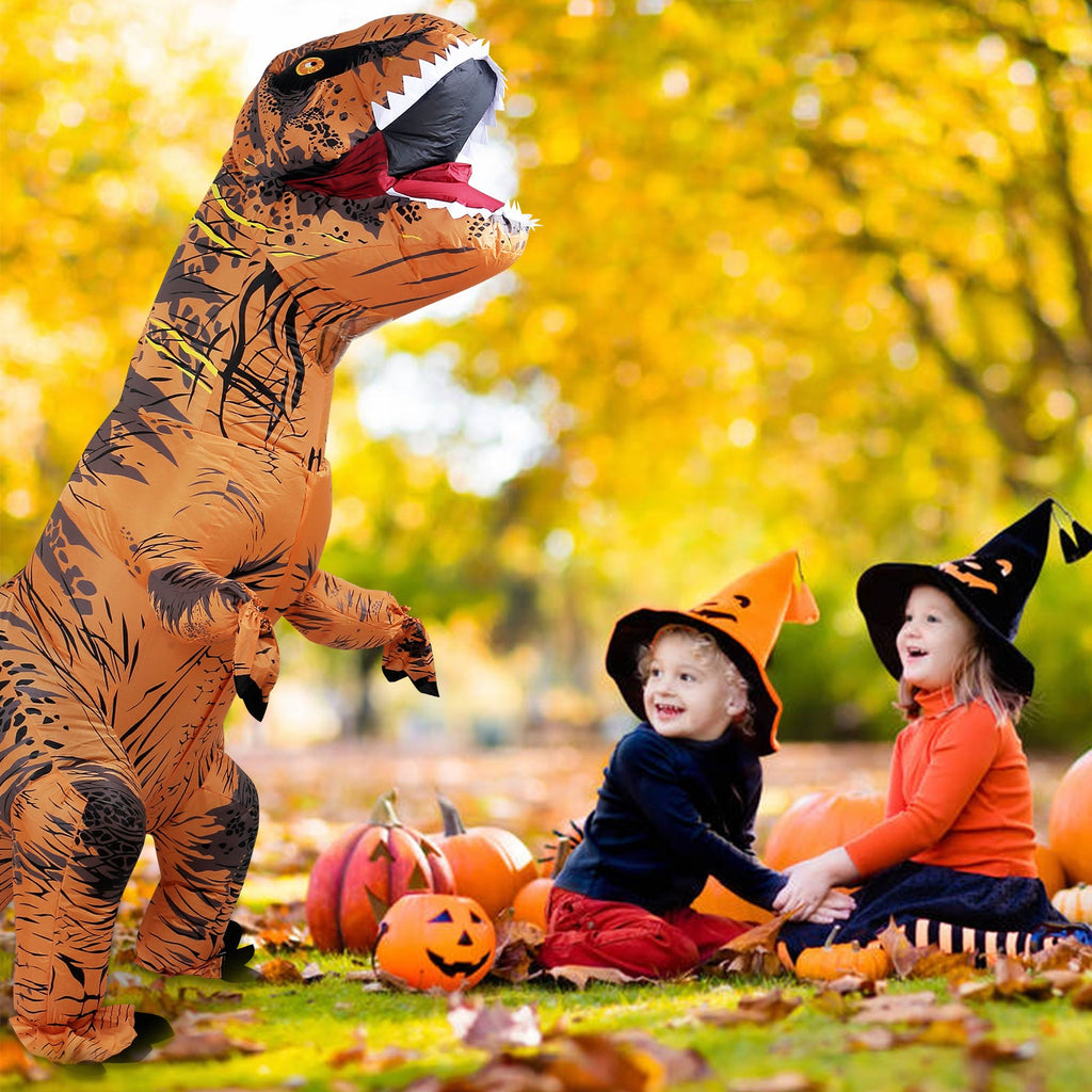 Cosmo Go Aufblasbares Dino Kostüm Erwachsene 200cm