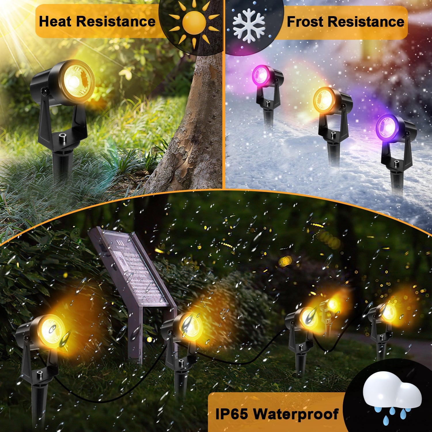 Cosmo Go LED Gartenbeleuchtung RGB 6er Set