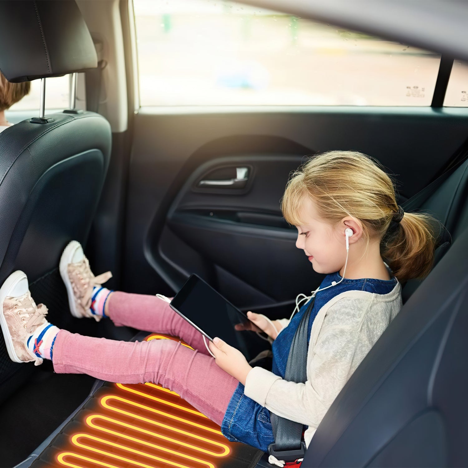 Cosmo Go Auto Sitzheizung/Rücksitzheizung Matten Universal 12V