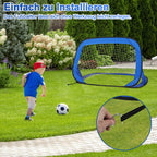 Cosmo Go Fußballtor Fussballtore-Set für Kinder 4 Spielmodi