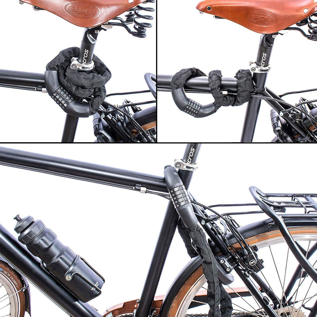 Cosmo Go Fahrradschloß Zahlenschloss 90cm/120cm