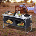 Cosmo Go Campingküche Faltbar 2 Fächer