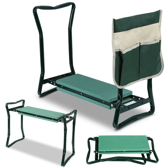 Cosmo Go 2 in 1 Kniebank für Gartenarbeit Gartenhocker mit Eva-Schaumkissen Hover Image