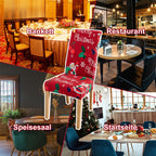 Cosmo Go Stuhlhussen Weihnachten 6er Set