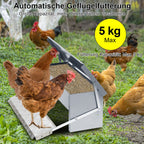 Cosmo Go Futterautomat für hühner Fußpedal selbstöffnender 5kg