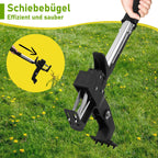 Cosmo Go Unkrautstecher Löwenzahnstecher mit Stiel,Auswerfer und Fußpedal