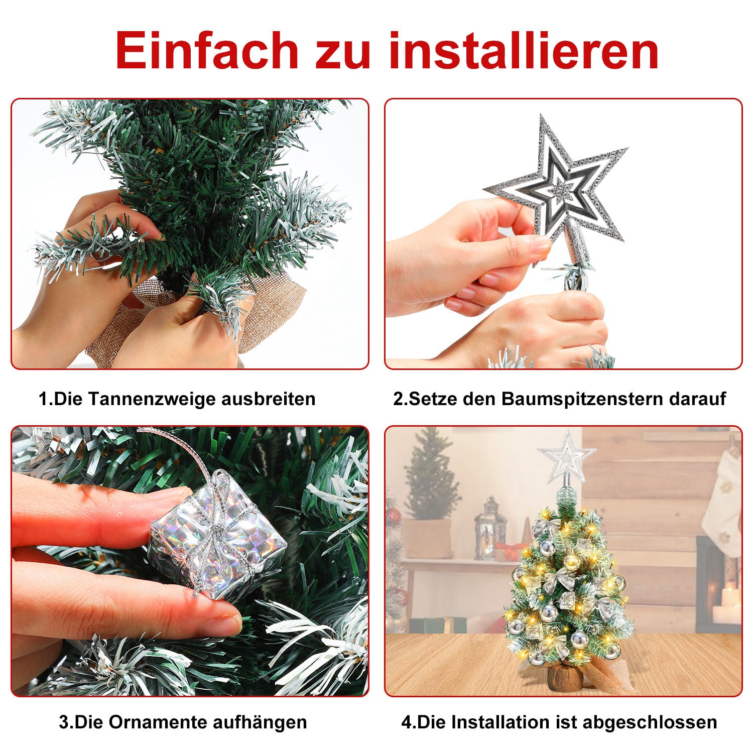 Cosmo Go Mini Weihnachtsbaum 40cm