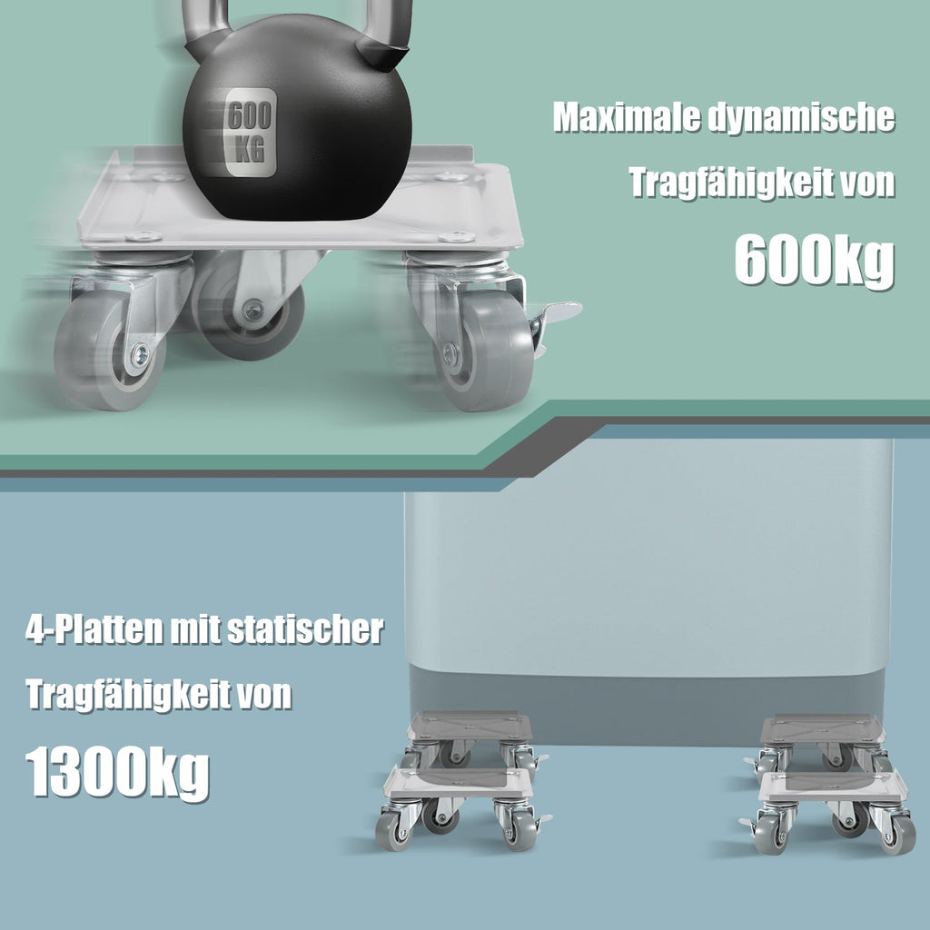 Cosmo Go Möbelroller Transportroller 5 Räder Max 600KG