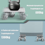 Cosmo Go Möbelroller Transportroller 5 Räder Max 600KG