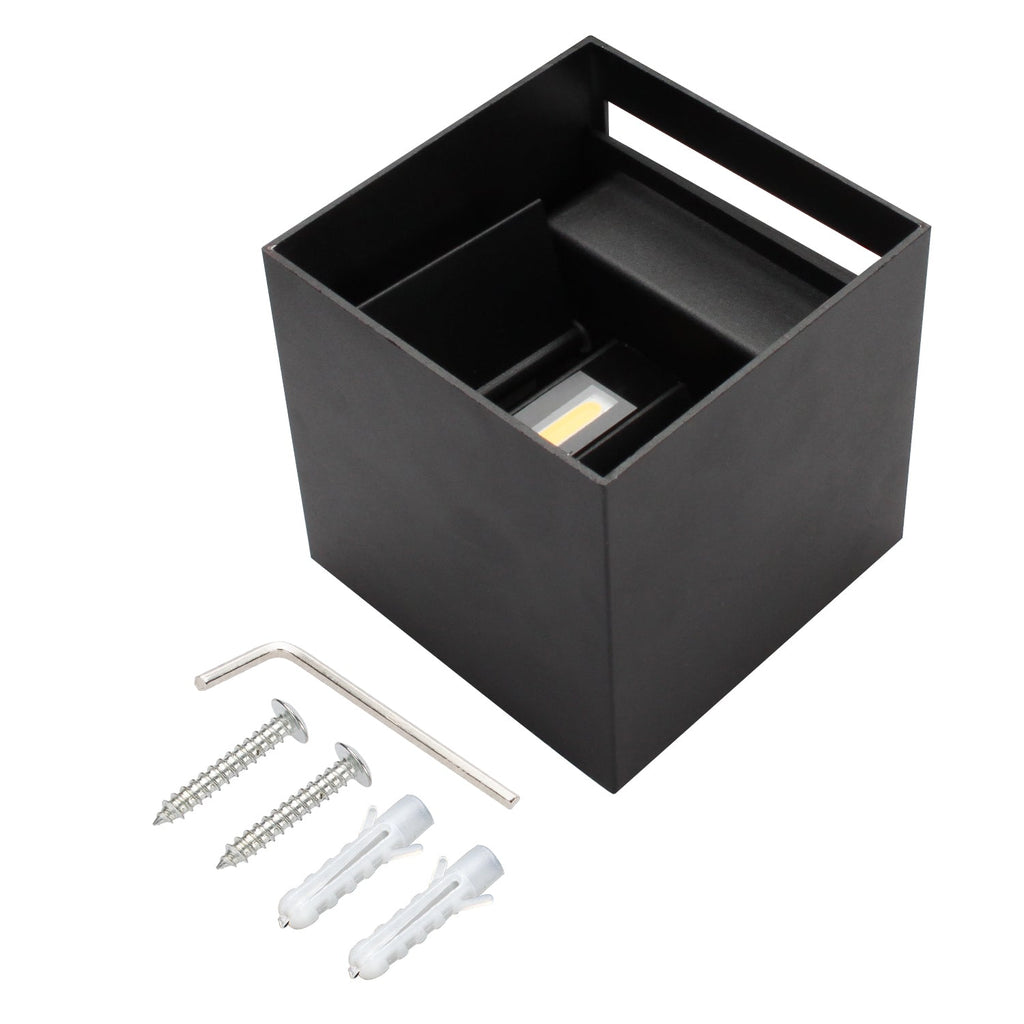 Cosmo Go LED Wandleuchte Wasserdicht Außen 7W/12W