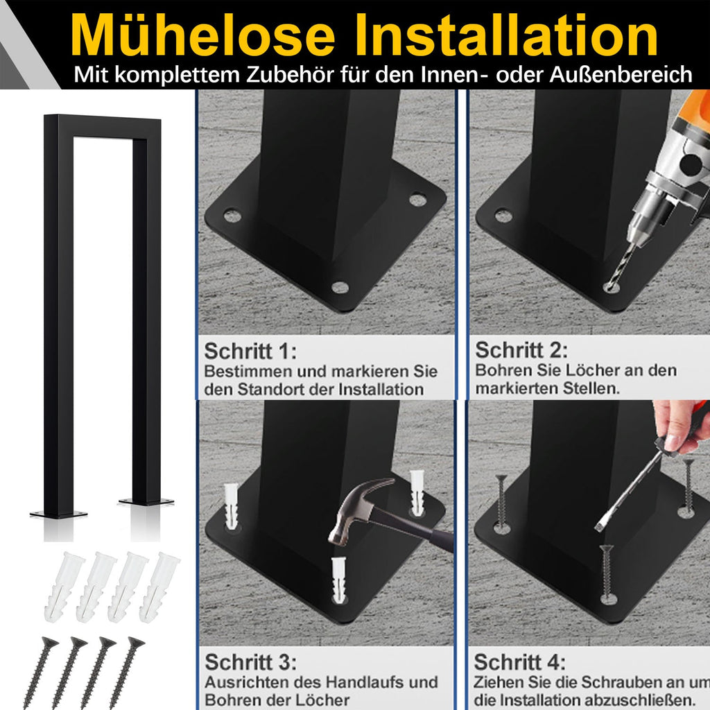 Cosmo Go Treppengeländer U-förmige Handlauf