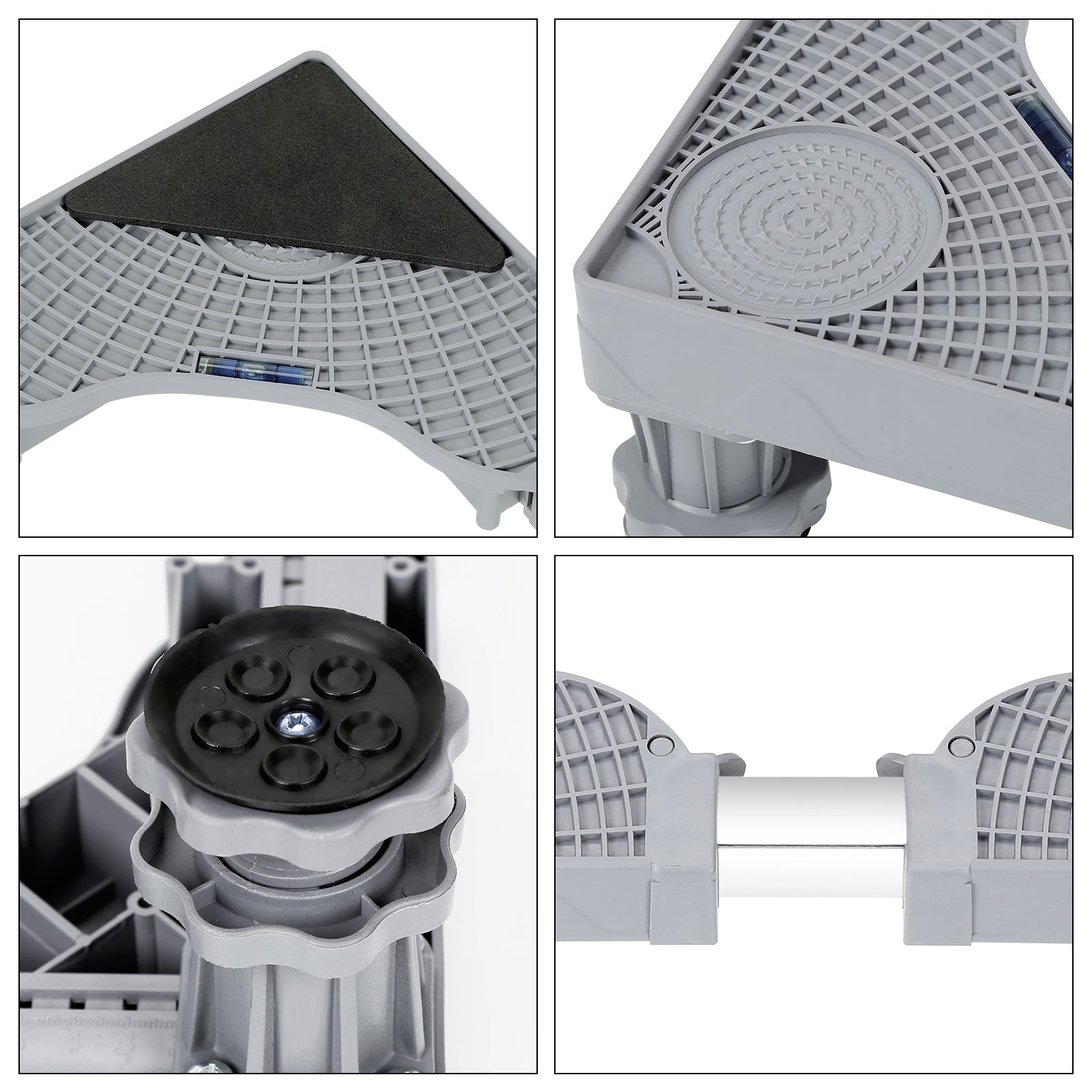 Cosmo Go Verstellbare Waschmaschinen Untergestell mit 4 Füße