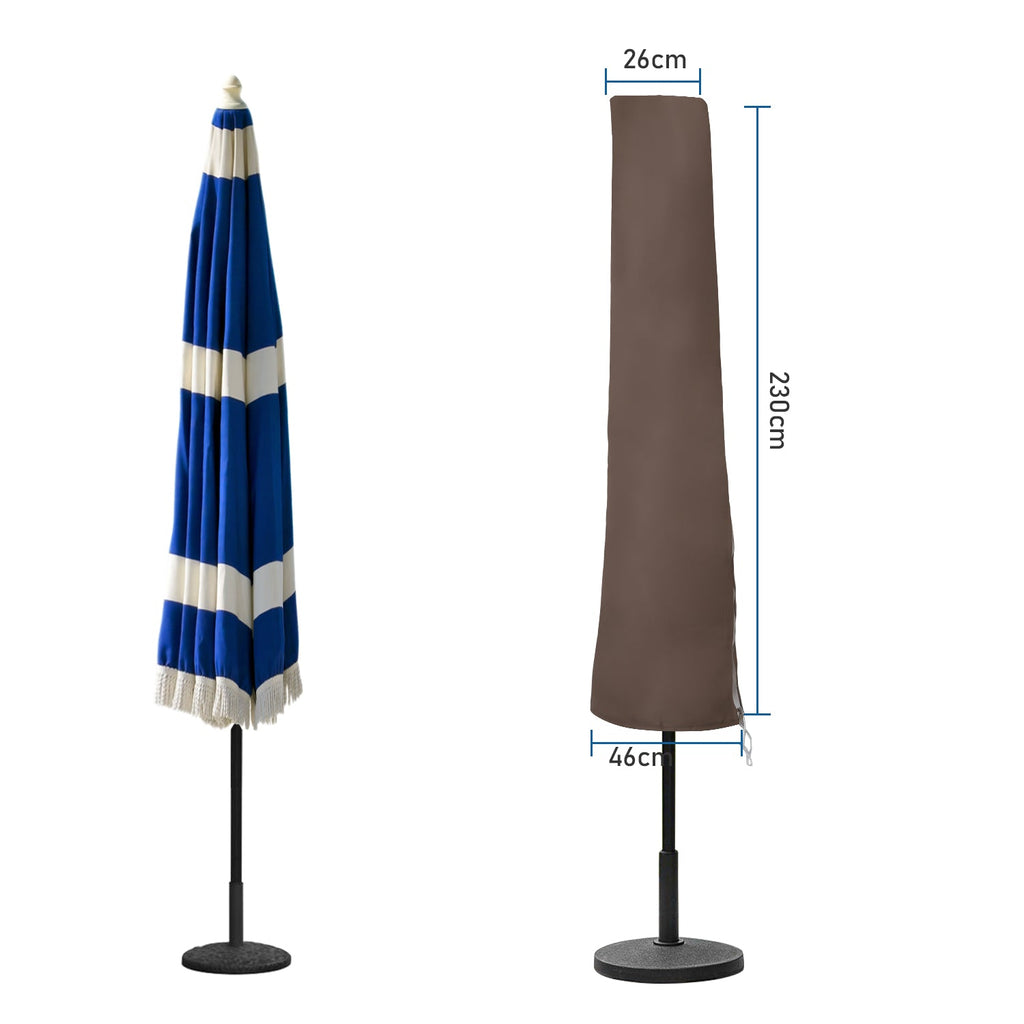 Cosmo Go Ø 350 Sonnenschirmhülle Rechteckig UV-Schutz