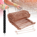 Cosmo Go Rödeldraht Ø1,0 x 100 mm/140mm Betonbindedraht 1000 Stk