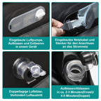 Cosmo Go Aufblasbare Matratze Luftmatratze Einzel/Doppel