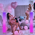 Cosmo Go 2X LED Stehlampe RGB Dimmbar mit Fernbedienung 6W