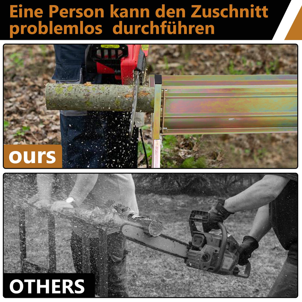 Cosmo Go Sägebock mit Kettensägenständer Max. Belastung 150 kg