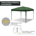 Cosmo Go Pop-Up Pavillon Gazebo 3x3m