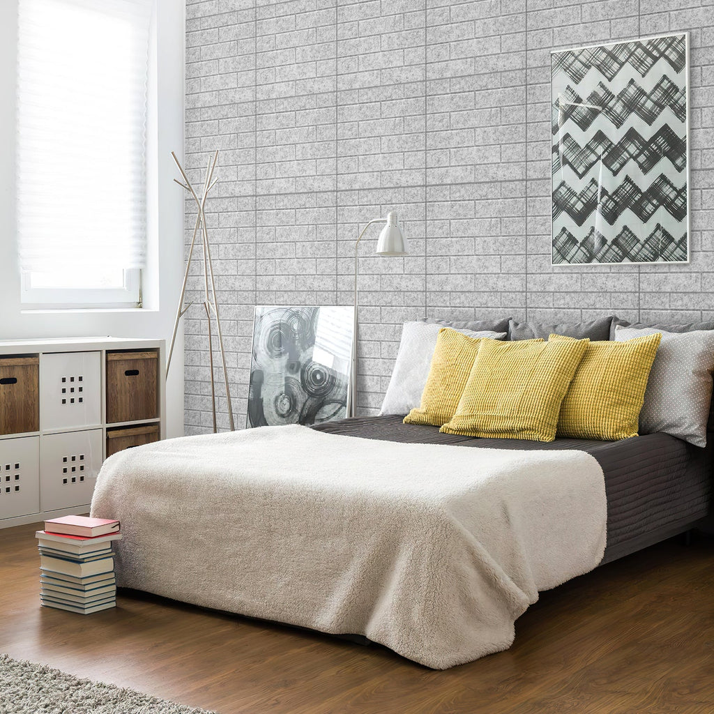 Cosmo Go Akustikplatten Wandpaneele Selbstklebend 12/18 Stück Quadratisch Kacheln