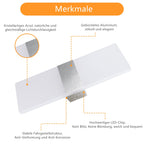 Cosmo Go LED Wandleuchte 6W/12W Weiß /Warmweiß
