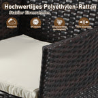 Cosmo Go Polyrattan Sitzgruppe Gartenmöbel Set