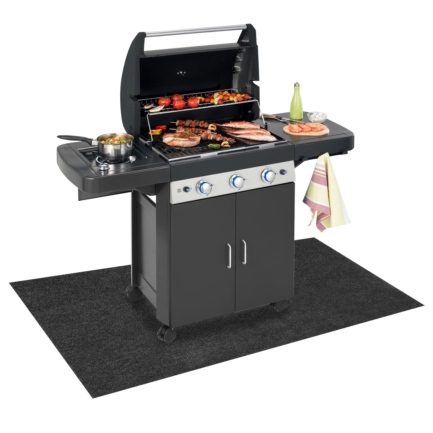 Cosmo Go BBQ Matte Grillteppich