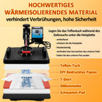 Cosmo Go Transferpresse Hitzepresse 8 IN 1 1250W