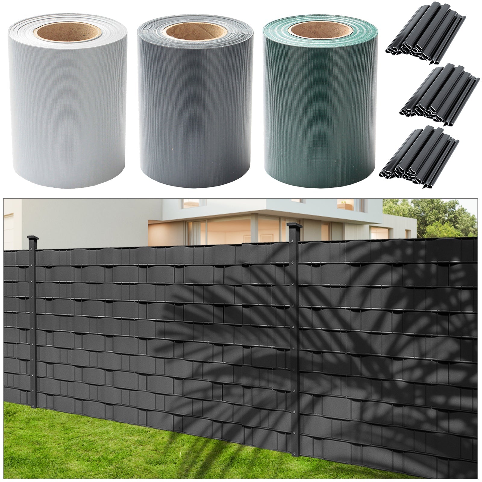 Cosmo Go Sichtschutzstreifen Sichtschutzfoli 70m