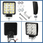 Cosmo Go LED Arbeitsscheinwerfer 48W IP67 6500K