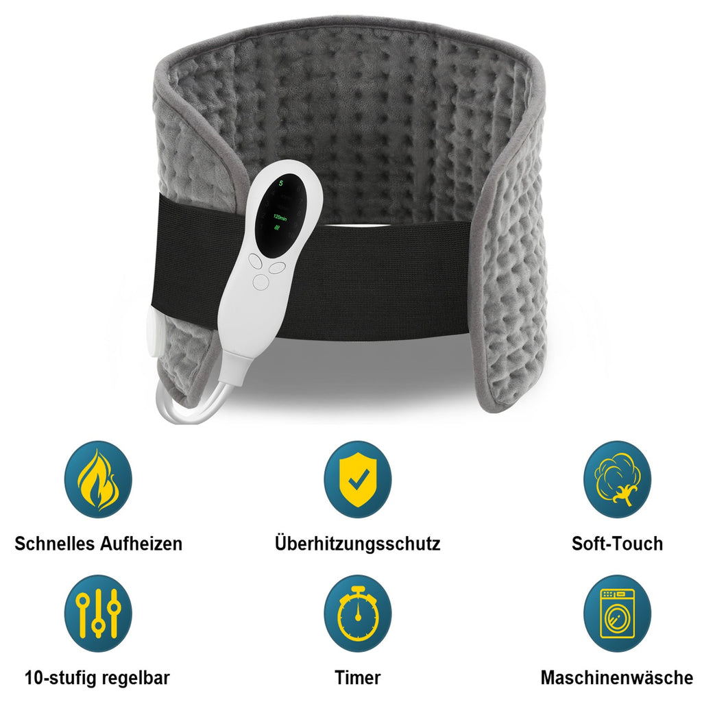 Cosmo Go Heizkissen Elektrisch Wärmekissen für Bauch und Rücken