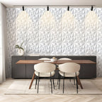 Cosmo Go 3D Wandpaneele 12 Stück 50x50cm Quadrat Diamant Weiß