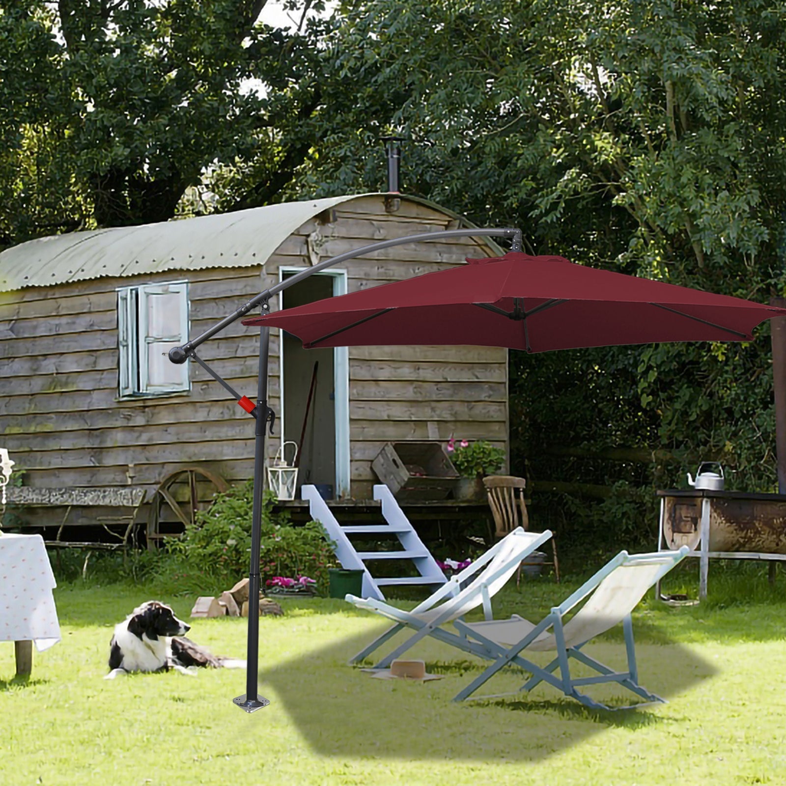 Cosmo Go Universal Bodenplatte für Sonnenschirm